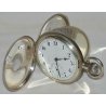 ANTICO OROLOGIO TASCA Buren Grand Prix ARGENTO epoca 900 OLD SILVER POCKET WATCH