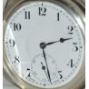 ANTICO OROLOGIO TASCA Buren Grand Prix ARGENTO epoca 900 OLD SILVER POCKET WATCH