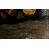 ANTICO QUADRO OLIO TAVOLA Dario Piazza  NATURA MORTA FRUTTA CASTAGNE UVA '900
