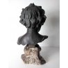 ANTICO BUSTO BRONZO BAMBINO LACRIME PIANTO STILE MEDARDO ROSSO SCULTURA STATUA