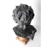 ANTICO BUSTO BRONZO BAMBINO LACRIME PIANTO STILE MEDARDO ROSSO SCULTURA STATUA