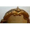 COPPIA ANTICA SPECCHIERA LIBERTY DORATA epoca 900 LUME OLD GOLDEN MIRROR LAMPADA