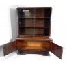 Credenza, vetrina decò in radica. Italia, Anni 40