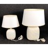 COPPIA LAMPADA DA TAVOLO ATTR. TOMMASO BARBI DESIGN VINTAGE TABLE LAMP EPOCA