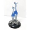 SCULTURA ARCHIMEDE SEGUSO CERBIATTI 1940 VETRO SOFFIATO MURANO ANIMALI STATUA