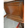ANTICA CASSAPANCA LOMBARDA legno NOCE epoca 700 RINASCIMENTALE OLD WOOD CHEST