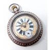 ANTICO OROLOGIO TASCA MOVIMENTO CESELLATO 1900 CARICA MANUALE EPOCA POCKET WATCH