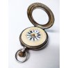 ANTICO OROLOGIO TASCA MOVIMENTO CESELLATO 1900 CARICA MANUALE EPOCA POCKET WATCH