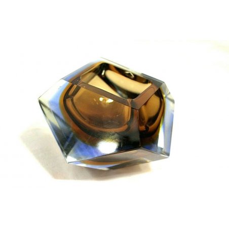 SVUOTA TASCHE VETRO SOMMERSO Alessandro Mandruzzato MURANO ART GLASS PORTA GIOIE