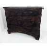 ANTICA CREDENZA VALDOSTANA LEGNO NOCE PATINA ORIGINALE SETTECENTO EPOCA 1700