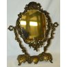 ANTICA SPECCHIERA BRONZO PUTTI epoca 900 Liberty CORNICE SPECCHIO PSICHE MIRROR