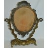 ANTICA SPECCHIERA BRONZO PUTTI epoca 900 Liberty CORNICE SPECCHIO PSICHE MIRROR