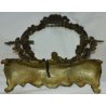 ANTICA SPECCHIERA BRONZO PUTTI epoca 900 Liberty CORNICE SPECCHIO PSICHE MIRROR