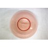 VASO ICHENDORF VETRO SOFFIATO DESIGN SPIRALE CRISTALLO ROSA CORALLO GLASS VASE 