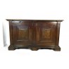Credenza in noce massello a due ante, 1800