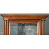 ANTICA SPECCHIERA BASCULANTE IMPERO Carlo X 1830 LEGNO NOCE PSICHE SPECCHIO OLD