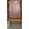 ANTICA SPECCHIERA BASCULANTE IMPERO Carlo X 1830 LEGNO NOCE PSICHE SPECCHIO OLD