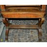 ANTICA SPECCHIERA BASCULANTE IMPERO Carlo X 1830 LEGNO NOCE PSICHE SPECCHIO OLD