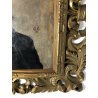 ANTICO QUADRO RITRATTO FIRMATO GG 04 DIPINTO OLIO TELA UOMO NOBILE CORNICE ORO