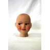 ANTICA TESTA BAMBOLA EPOCA TESTINA GESSO DOLL HEAD HANDMADE GYPSUM PRIMI '900