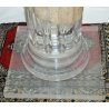 PIEDISTALLO COLONNA DORICA PLEXIGLASS CAPITELLO CORINZIO anni 70 VINTAGE TAVOLO