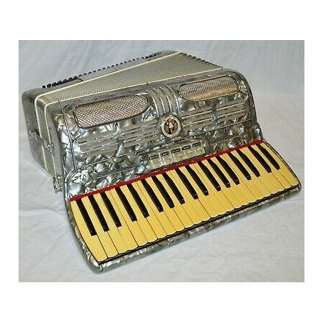 ANTICA FISARMONICA S. Soprani RECANATI 120 BASSI EPOCA '900 STRUMENTO MUSICALE