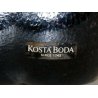 ANTICO VASO VETRO KOSTA BODA BERTILL VALLIEN GLASS VOLCANO CARNIVAL SWEDEN IRIDE