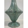 ANTICO VASO PIETRO MELANDRI TERRACOTTA VERDE ACQUA FIRMATO 1900 DESIGN SMALTATO 