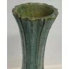 ANTICO VASO PIETRO MELANDRI TERRACOTTA VERDE ACQUA FIRMATO 1900 DESIGN SMALTATO 
