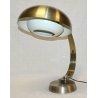 LAMPADA TAVOLO ALLUMINIO SATINATO 1960-70 ARREDOLUCE SPACE AGE LAMP VINTAGE  