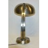 LAMPADA TAVOLO ALLUMINIO SATINATO 1960-70 ARREDOLUCE SPACE AGE LAMP VINTAGE  