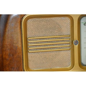 ANTICA RADIO LEGNO RADICA Prandoni Trans Continents PD28 EPOCA anni 50 VALVOLE