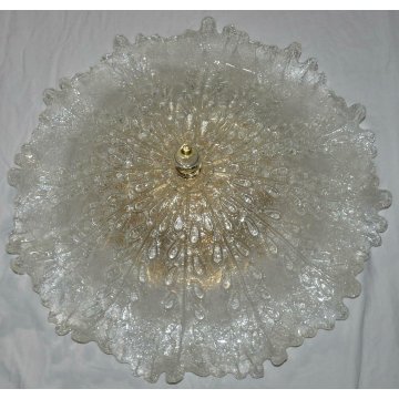 GRANDE LAMPADA SOFFITTO DESIGN Italamp Murano PLAFONIERA VINTAGE  CEILING LAMP