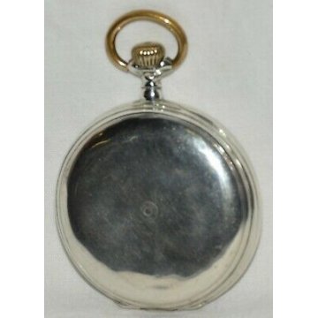 RARO ANTICO OROLOGIO TASCA Paul Moser ARGENTO epoca 900 OLD SILVER POCKET WATCH