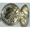 ANTICO OROLOGIO TASCA Cylindre 43 mm. ARGENTO epoca 900 OLD SILVER POCKET WATCH