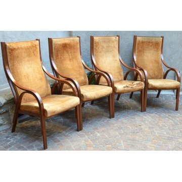 4pz POLTRONA CAVOUR 1959 ORIGINALI design GREGOTTI MENEGHETTI STOPPINO armchair