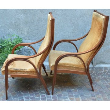 4pz POLTRONA CAVOUR 1959 ORIGINALI design GREGOTTI MENEGHETTI STOPPINO armchair