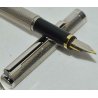 PARURE PENNA Stilografica & Sfera ARGENTO 925 NEW FOUNTAIN PEN + BALLPOINT PEN