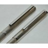 PARURE PENNA Stilografica & Sfera ARGENTO 925 NEW FOUNTAIN PEN + BALLPOINT PEN
