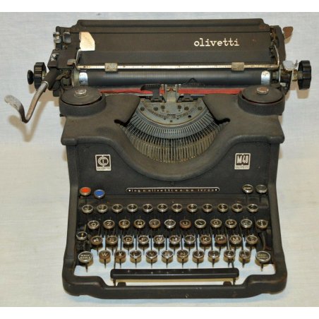 ANTICA MACCHINA SCRIVERE Olivetti M40 epoca ANNI 40 TYPEWRITER MACHINE A ECRIRE