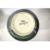 VASO Turi D'ALBISSOLA CERAMICA SMALTATA FIORI GRIGIO STRIATO ROSSO NERO POTTERY