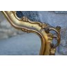 ANTICA SPECCHIERA Liberty CORNICE DORATA epoca 900 SPECCHIO OLD GOLDEN MIRROR