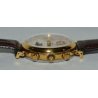 ANTICO OROLOGIO POLSO Pryngeps CHRONO Valjoux 7768 FASI LUNARI PLAQUE OR WATCH