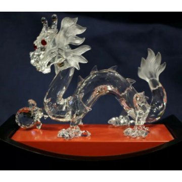 SWAROVSKI CRYSTAL The Dragon Fabulous Creatures SCS 1997 DESIGN GABRIELE STAMEY