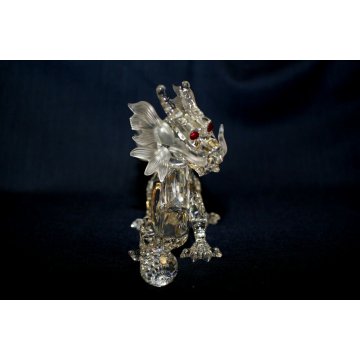 SWAROVSKI CRYSTAL The Dragon Fabulous Creatures SCS 1997 DESIGN GABRIELE STAMEY