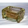 ANTICO VASO POSACENERE ALFREDO BARBINI MURANO VAMSA V.A.M.S.A. GLASS ORO VETRO 