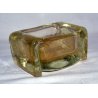 ANTICO VASO POSACENERE ALFREDO BARBINI MURANO VAMSA V.A.M.S.A. GLASS ORO VETRO 