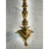 Coppia di candelabri in ottone