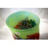 VASO Vetro artistico 033 SOFFIATO MURANO MURRINA DESIGN Imperio Rossi h 18 cm