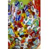 VASO Vetro artistico 033 SOFFIATO MURANO MURRINA DESIGN Imperio Rossi h 18 cm